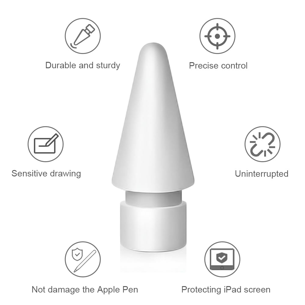 Apple - Apple Pencil 第2世代 + Pencil Tips(1つ) Amazon.com: SIXFU Replacement Tips for Apple Pencil 2nd